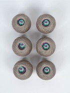 Нитки вязальные "Ирис" 150м/25г 100% мерсеризованный хлопок Набор 6шт (6601) - Фото 1