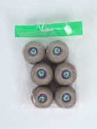 Нитки вязальные "Ирис" 150м/25г 100% мерсеризованный хлопок Набор 6шт (6601) - Фото 4