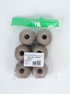 Нитки вязальные "Ирис" 150м/25г 100% мерсеризованный хлопок Набор 6шт (6601) - Фото 5