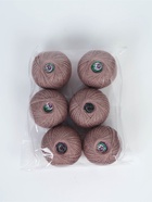 Нитки вязальные "Ирис" 150м/25г 100% мерсеризованный хлопок Набор 6шт (6404) - Фото 4