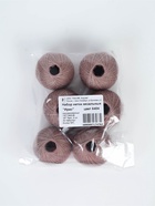 Нитки вязальные "Ирис" 150м/25г 100% мерсеризованный хлопок Набор 6шт (6404) - Фото 5