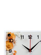 Часы настенные интерьерные «Цветочная фантазия», 20×26 см - Фото 2