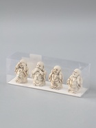 УЦЕНКА Сувенир полистоун «Хотей - не слышу, не вижу, не скажу» набор 4 шт. беж 3×3.5×5.5 см 1095674 - Фото 6