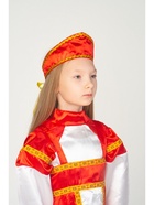 Костюм русский народный для девочки «Аленушка», 5-7 лет, рост 122-134 - фото 809653180
