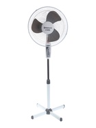 Вентилятор напольный Sakura SA-16G, осевой, 40 Вт, 40 см, 3 режима, таймер, с пультом, бело-серый - Фото 1