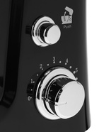 Миксер планетарный Sakura SA-6327BK, 1000 Вт, 6 скоростей, чаша 3.5 л, 3 насадки, чёрный - Фото 4