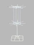 УЦЕНКА Вертушка, 2 яруса по 8 крючков, 13*13*40 см, цвет белый - Фото 2