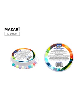 Нить эластичная, 15 м, диаметр 0,4 мм, термоусадочная плёнка