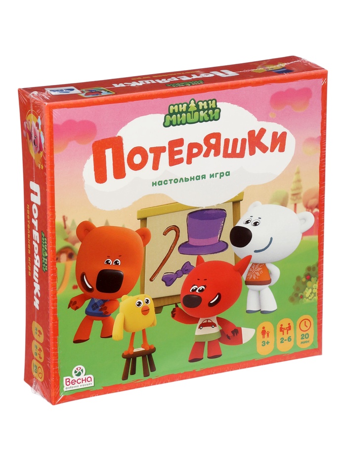 Настольная игра «Ми-ми-мишки. Потеряшки» - Фото 1