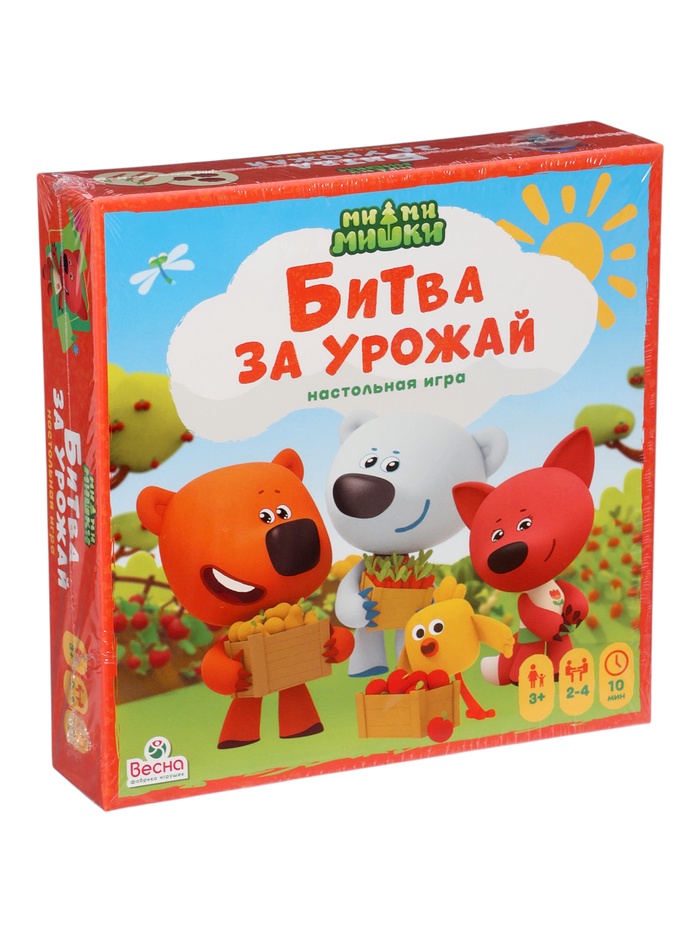 Настольная игра «Ми-ми-мишки. Битва за урожай» - Фото 1