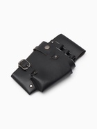 УЦЕНКА Кобура поясная для мастера 23×13×2.5 см 4 карм 5 отдел для ножниц рем регул 119 см чёрн пак QF - Фото 2