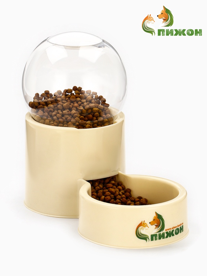 Автокормушка «Пижон. Планета», 1 л, нескользящие ножки