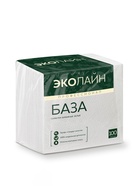 Салфетка однослойная в прозрачной уп, «Эколайн» белая, 100 л., 24×24 - фото 809653627