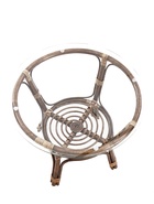 Набор садовой мебели "Bagama": 2 кресла, 1 стол, ротанг тёмный, подушки чёрные - Фото 9