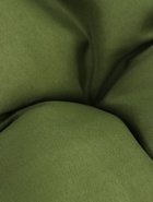 Кресло "Индо" ротанг тёмный, подушка оливковая - Фото 8