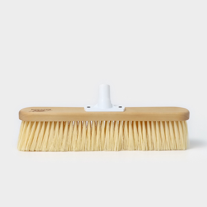 УЦЕНКА Щётка для пола 400 мм Raccoon, премиум, белый ворс - Фото 1