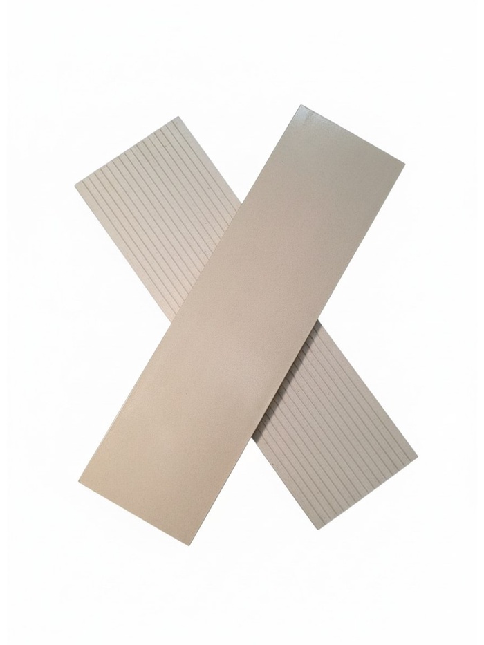 Доска террасная ДПК «Вельвет», брашировка 4000×140×24 мм, цвет бежевый - Фото 1