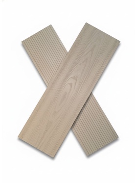 Доска террасная ДПК «Винтаж», 3000×140×24 мм, цвет бежевый