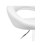 Стул барный Oazis, 510×500×770 мм, цвет белый/хром - Фото 10