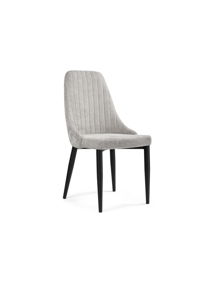 Стул на металлокаркасе Kora black / gray