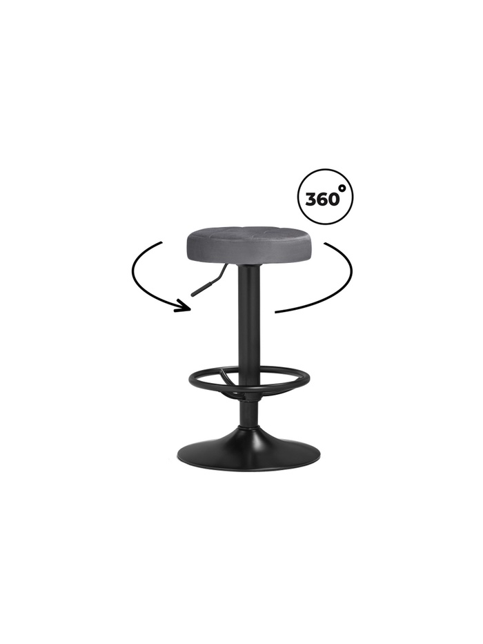 Барный стул Marun dark gray / black