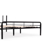 Кровать двуспальная Рейк 160х200 черная - Фото 14