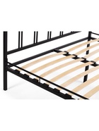 Кровать двуспальная Рейк 160х200 черная - Фото 16