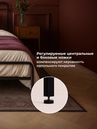 Кровать двуспальная Рейк 160х200 черная - Фото 8