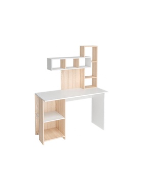 Стол письменный «Эфес», 1200×500×1550 мм, цвет дуб сонома/белый