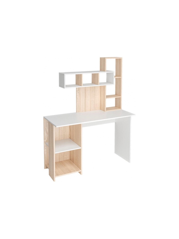 Стол письменный «Эфес», 1200×500×1550 мм, цвет дуб сонома/белый