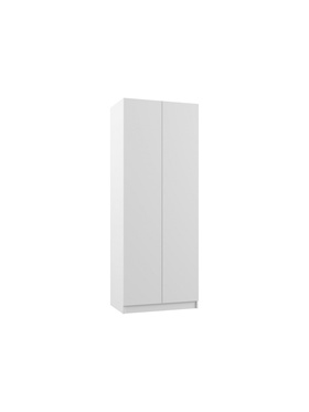Шкаф прямой двухстворчатый «Мадера ШМ2», 800×520×2100 мм, цвет белый