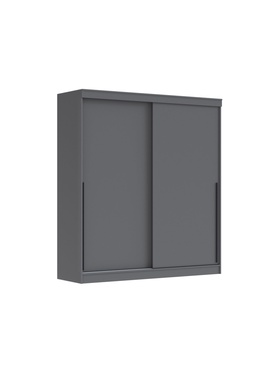 Шкаф - купе «Айвор 2.0 м», 2000×620×2200 мм, цвет графит
