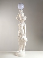 Фигура со светильником напольным «Гречанка», перламутр, 145/166×34×30 см - Фото 5