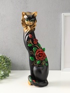 Копилка для денег «Кошка Маркиза с большой розой, 46×18×15 см - фото 809653772