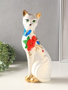 Копилка для денег «Кошка Светлана», гипс, белая, 36×15×11 см - фото 809653787