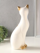Копилка для денег «Кошка Светлана», гипс, белая, 36×15×11 см - фото 809653789