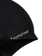 УЦЕНКА Шапочка для плавания взрослая ONLYTOP, силиконовая, 46 г, обхват 54-60 см, чёрная - Фото 6