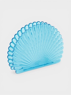 Салфетница «Павлин», пластик, 13×10×2.5 см, МИКС