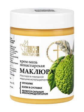 Крем-мазь «Монастырская лавка» Маклюра, пластик, 100 мл