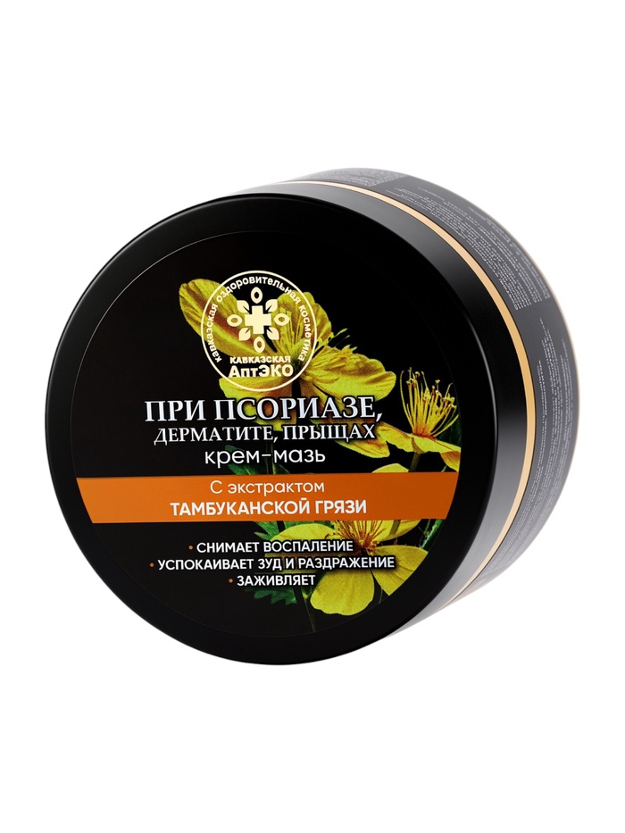 Крем-мазь при псориазе «Кавказская АптЭко», пластик, 100 мл
