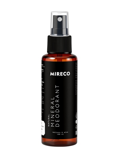 Дезодорант натуральный минеральный Mireco пластик, 100 мл