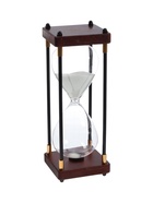 УЦЕНКА Песочные часы "Бесконечность", на 30 минут, 25 х 9.5 см, песок белый - Фото 1