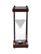 УЦЕНКА Песочные часы "Бесконечность", на 30 минут, 25 х 9.5 см, песок белый - Фото 2