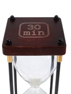 УЦЕНКА Песочные часы "Бесконечность", на 30 минут, 25 х 9.5 см, песок белый - Фото 4