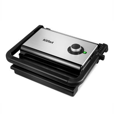 УЦЕНКА Электрогриль Kitfort KT-1637, 1200 Вт, антипригарное покрытие, 27×18 см