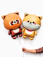 Воздушные шары фольгированные 27" «Милые друзья» набор 2 шт. - фото 809654759