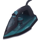 УЦЕНКА Утюг Hyundai H-SI01124, 2600 Вт, керамическая подошва, 25 г/мин, 420 мл, чёрно-зелёный 7356 - Фото 1