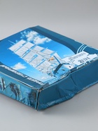 УЦЕНКА Корабль сувенирный малый «Ковда», борта чёрные с белыми полосами, паруса белые, 5.5×24×22 см - Фото 7