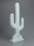 УЦЕНКА Сувенир «Кактус» дерево 24×9×54 см, цв. голубой - Фото 3