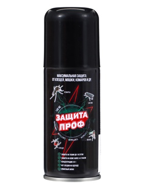 Аэрозоль от насекомых репеллентный «Защита Проф» (DEET 25%) 140 мл